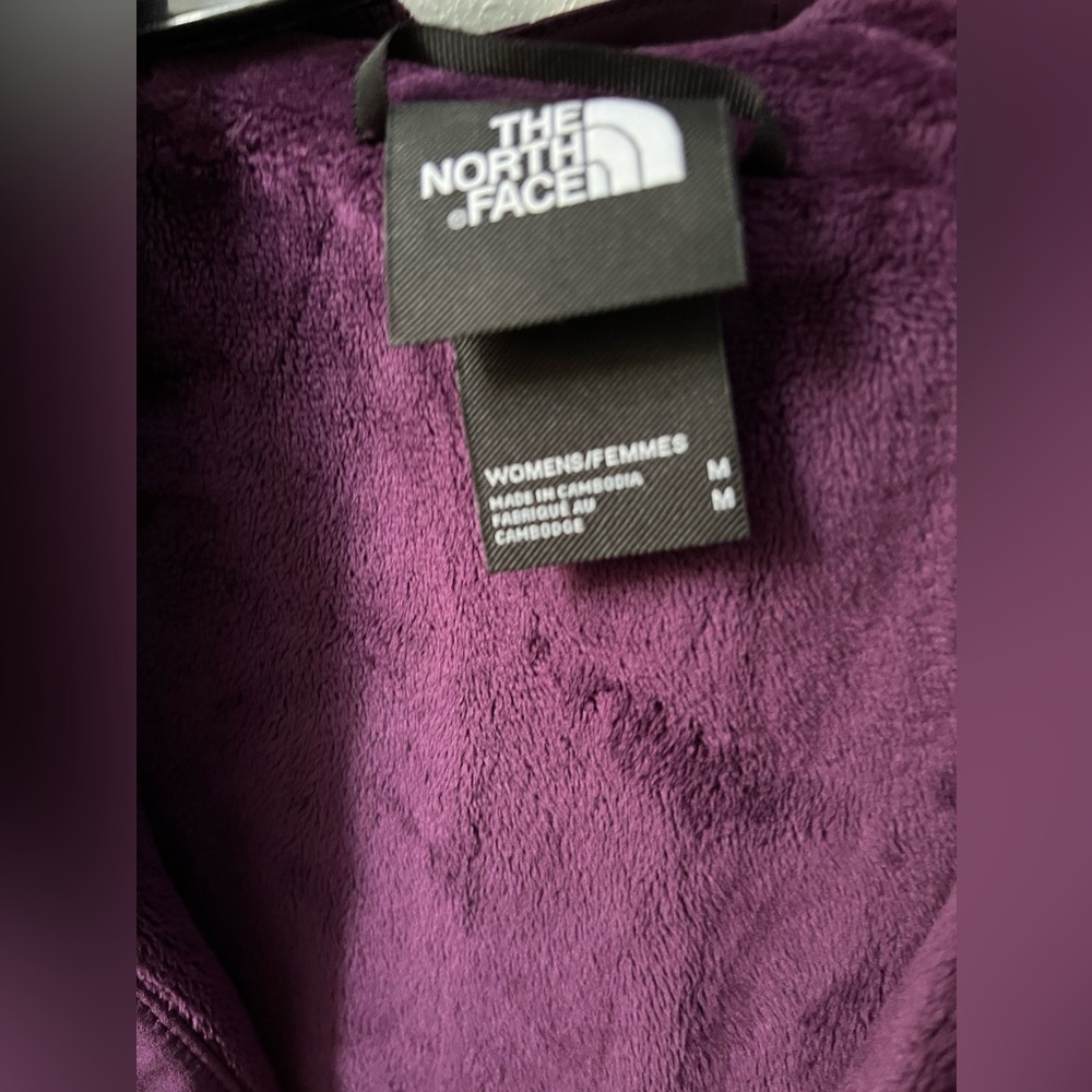 North Face Shelbe Raschel Hoodie in Black Currant Purple Women’s Size Medium New - Picture 5 of 11